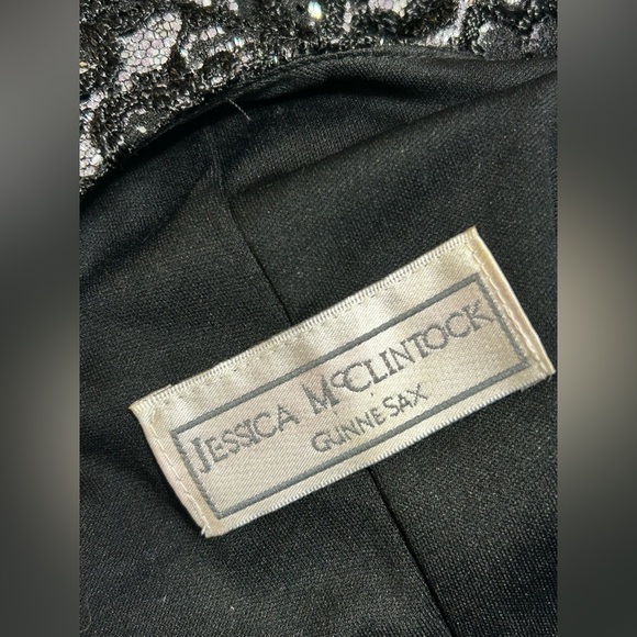 Jessica McClintock Gunne Sax Vintage Maxi Formal Prom Homecoming Dress - Picture 12 of 16